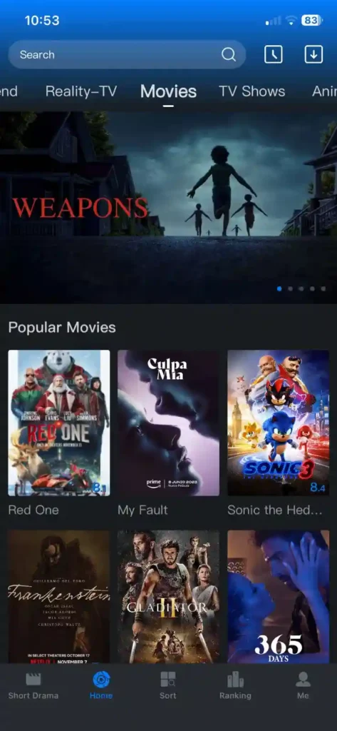 Numeraoo Movie App 3